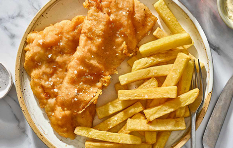 Breaded Haddock Supper